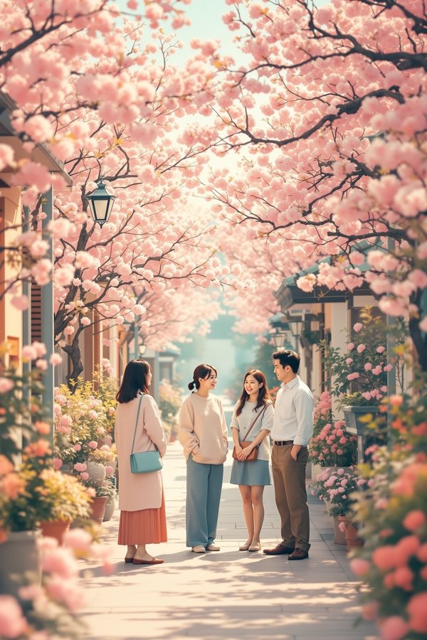春日里的小巷